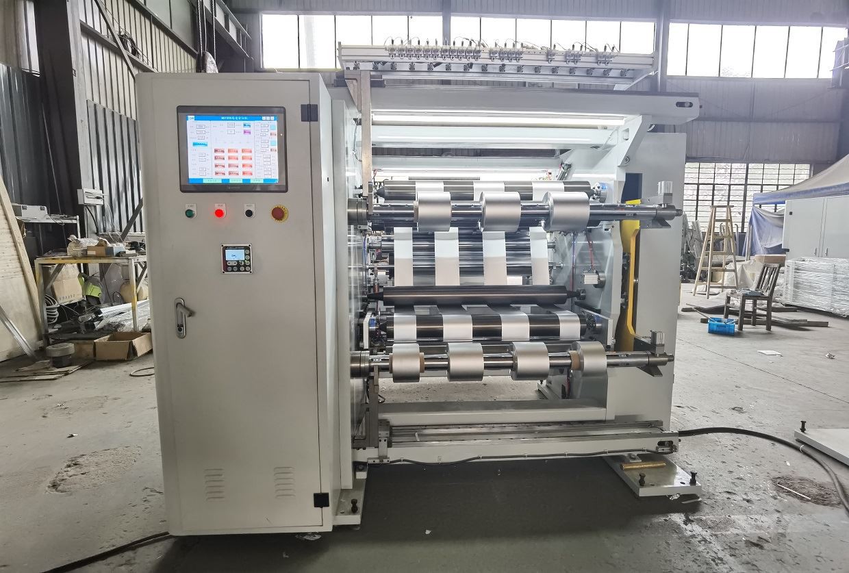 aluminium foil slitter rewinder machine